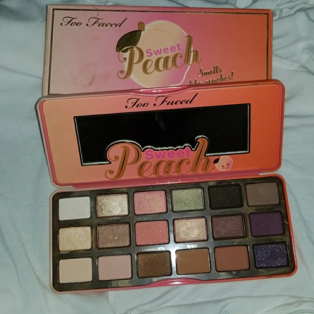 Sweet peach palette